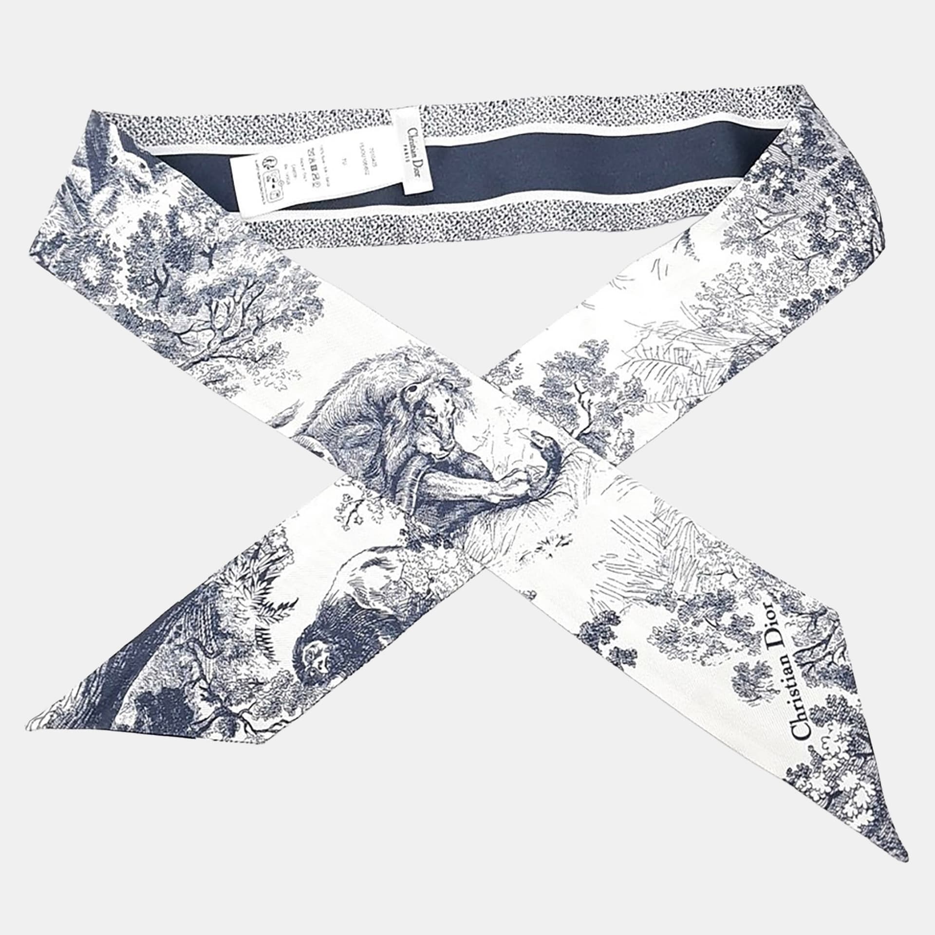Christian Dior Silk Mitzah