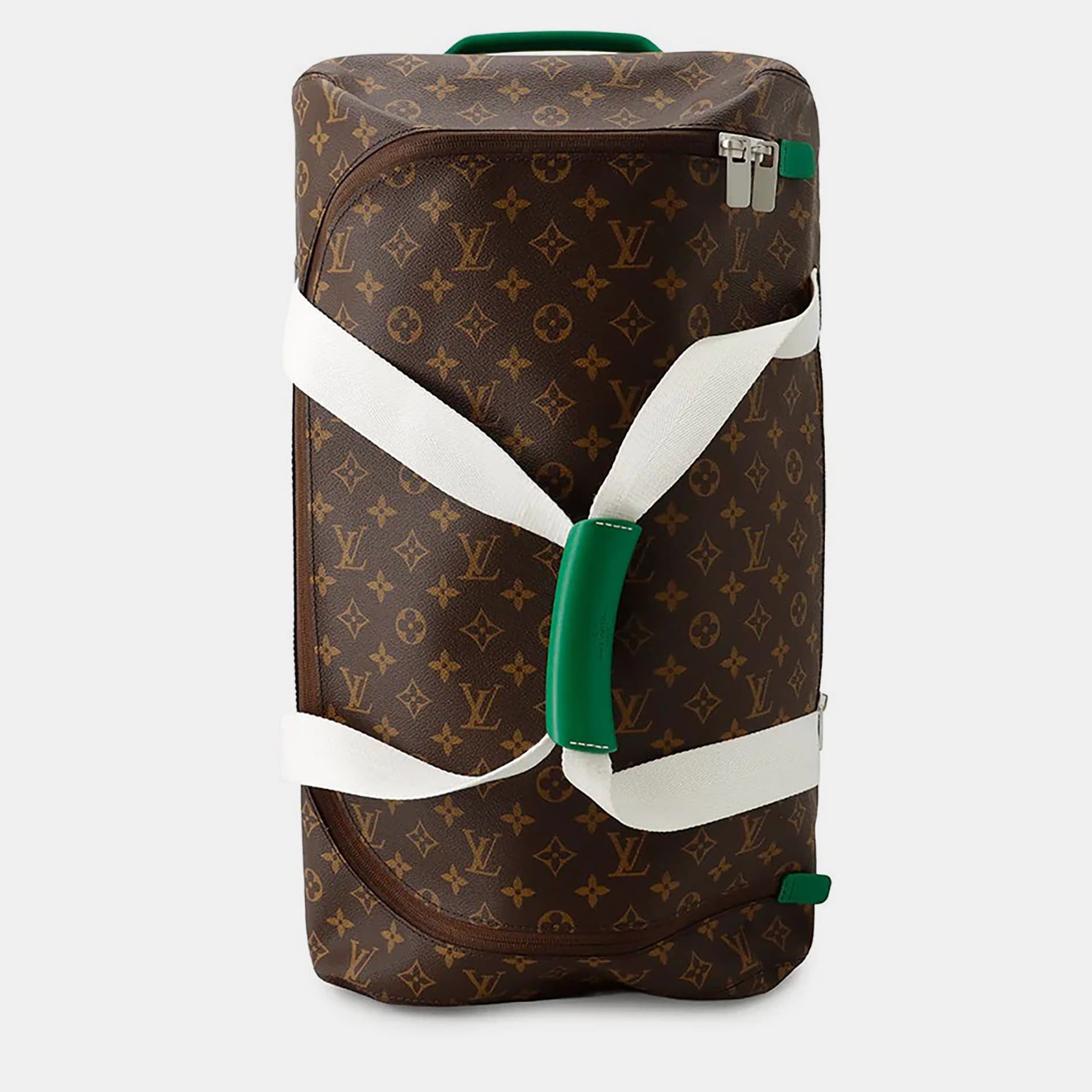 Louis Vuitton Horizon Soft Lv Golf Brown/Green/White Monogram Size 55