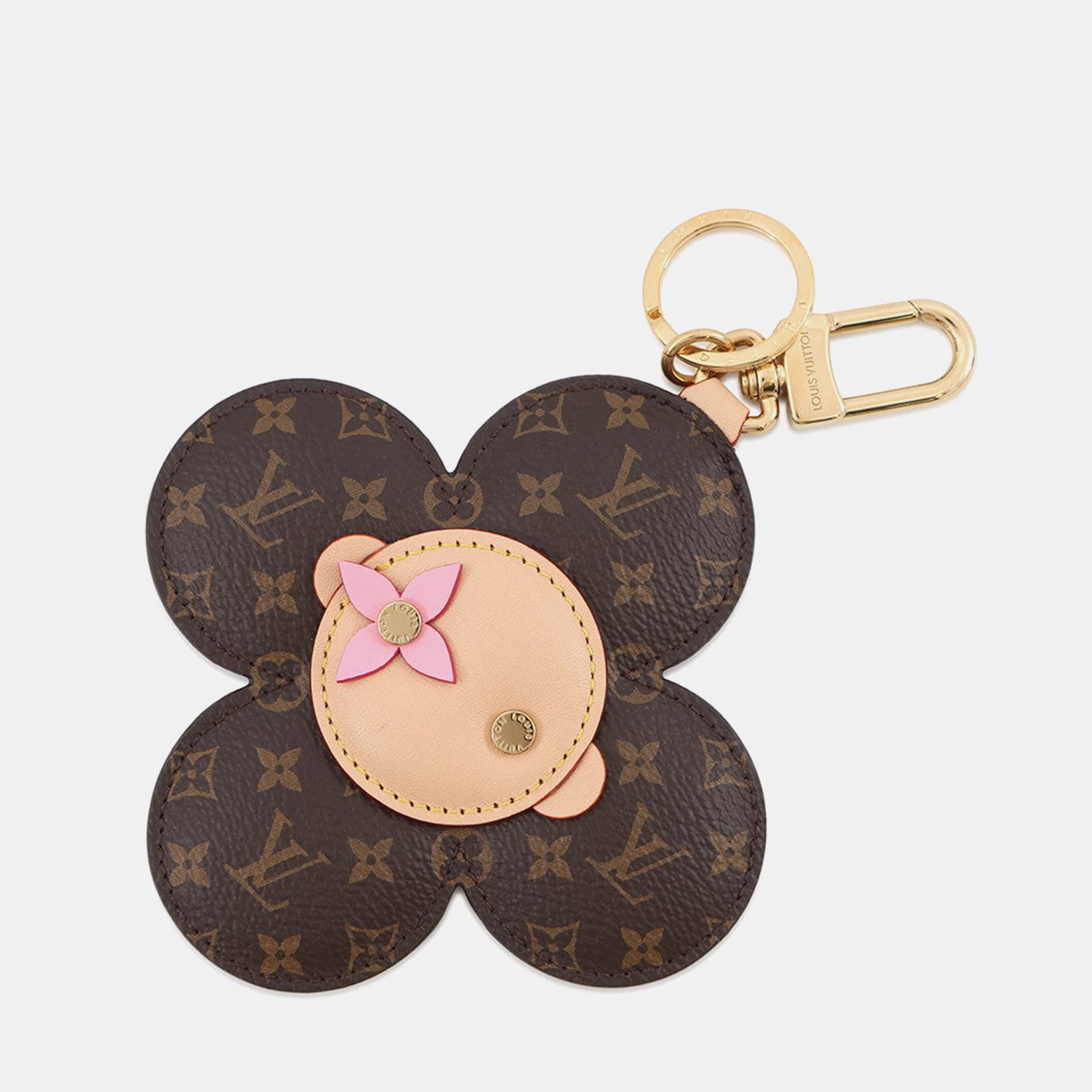 Louis Vuitton Bag Charm Vivienne Brown Monogram