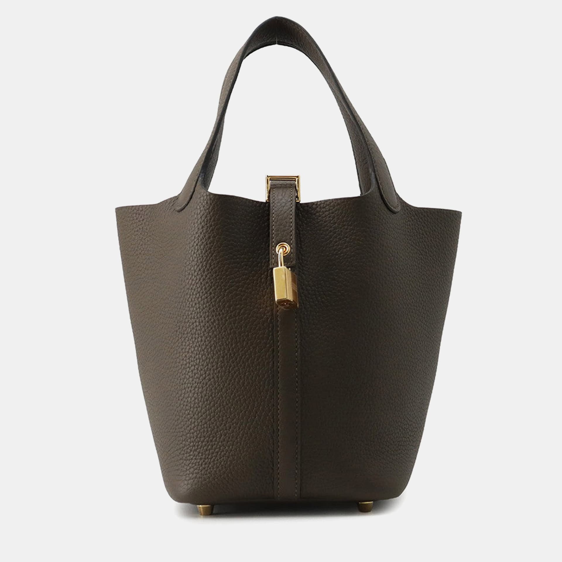 Hermes Picotin Lock 18 Vertroden Taurillon Clemence Bag