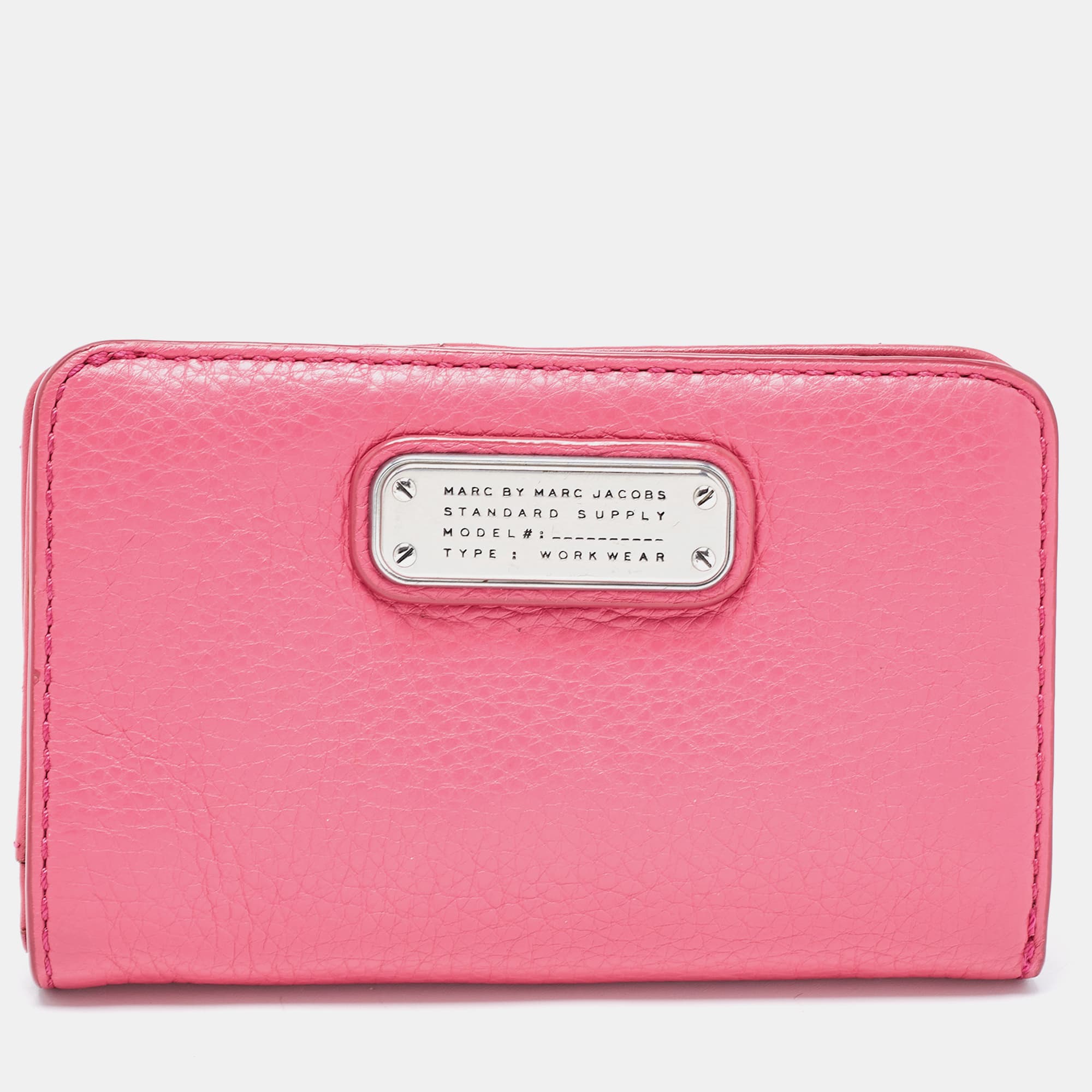Marc by Marc Jacobs Pink Leather and Patent Leather Wallets
