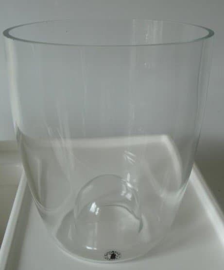 Mycket fin vas i glas Handmade Quality