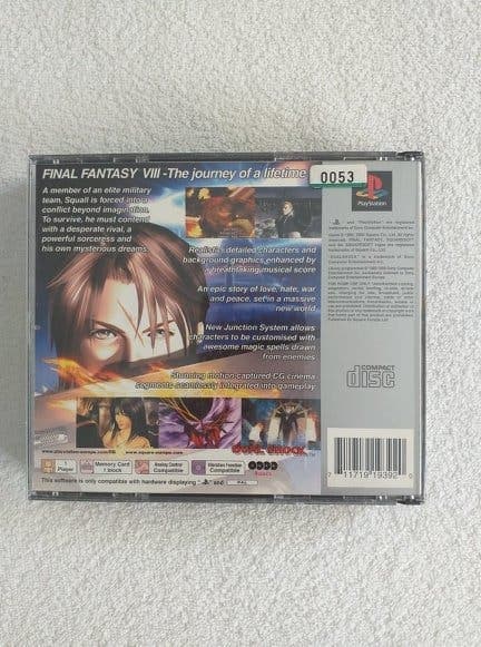 PS1 - FINAL FANTASY VIII