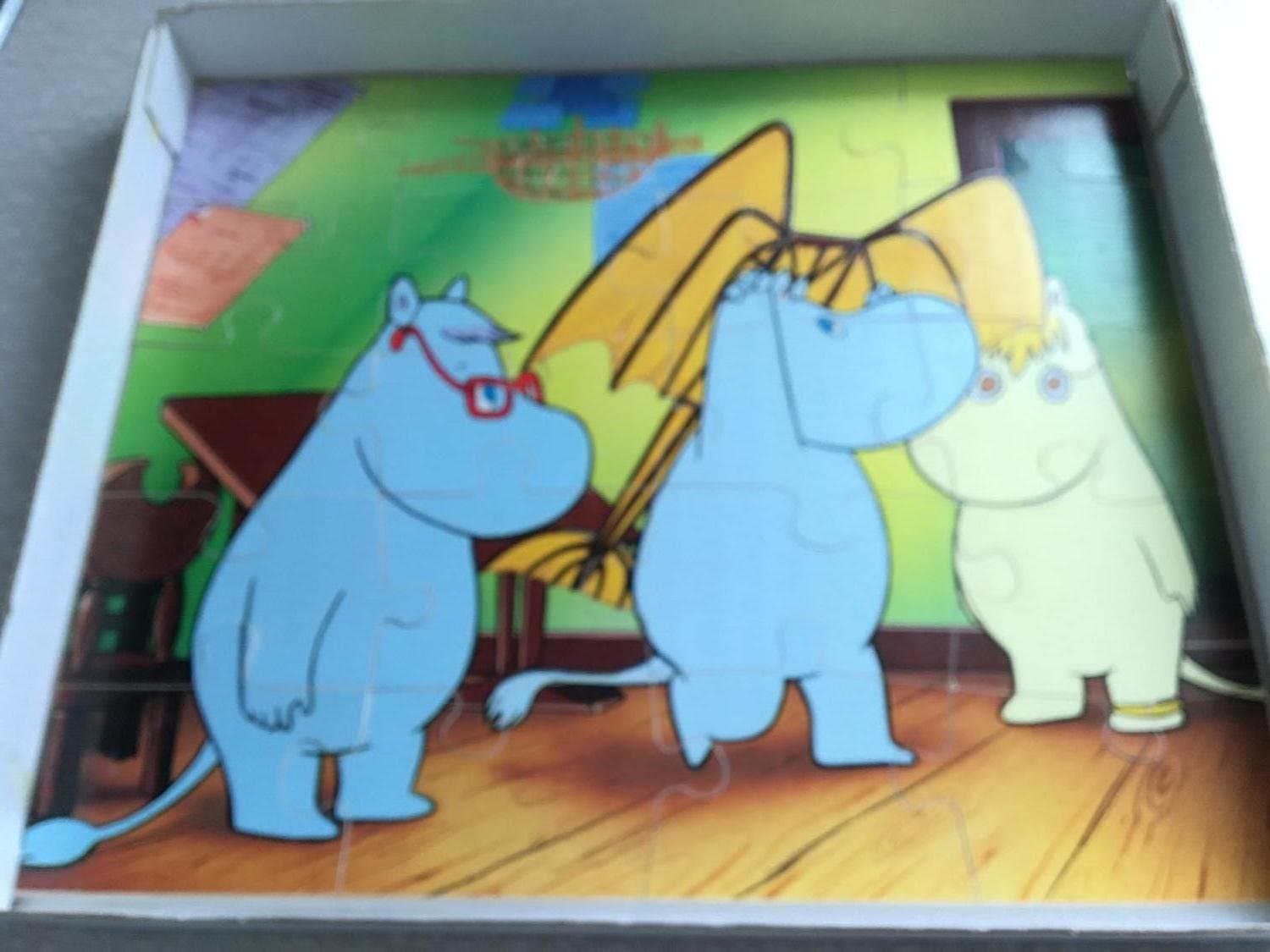 Mumin Trä pussel Kärnan 35 x21 
