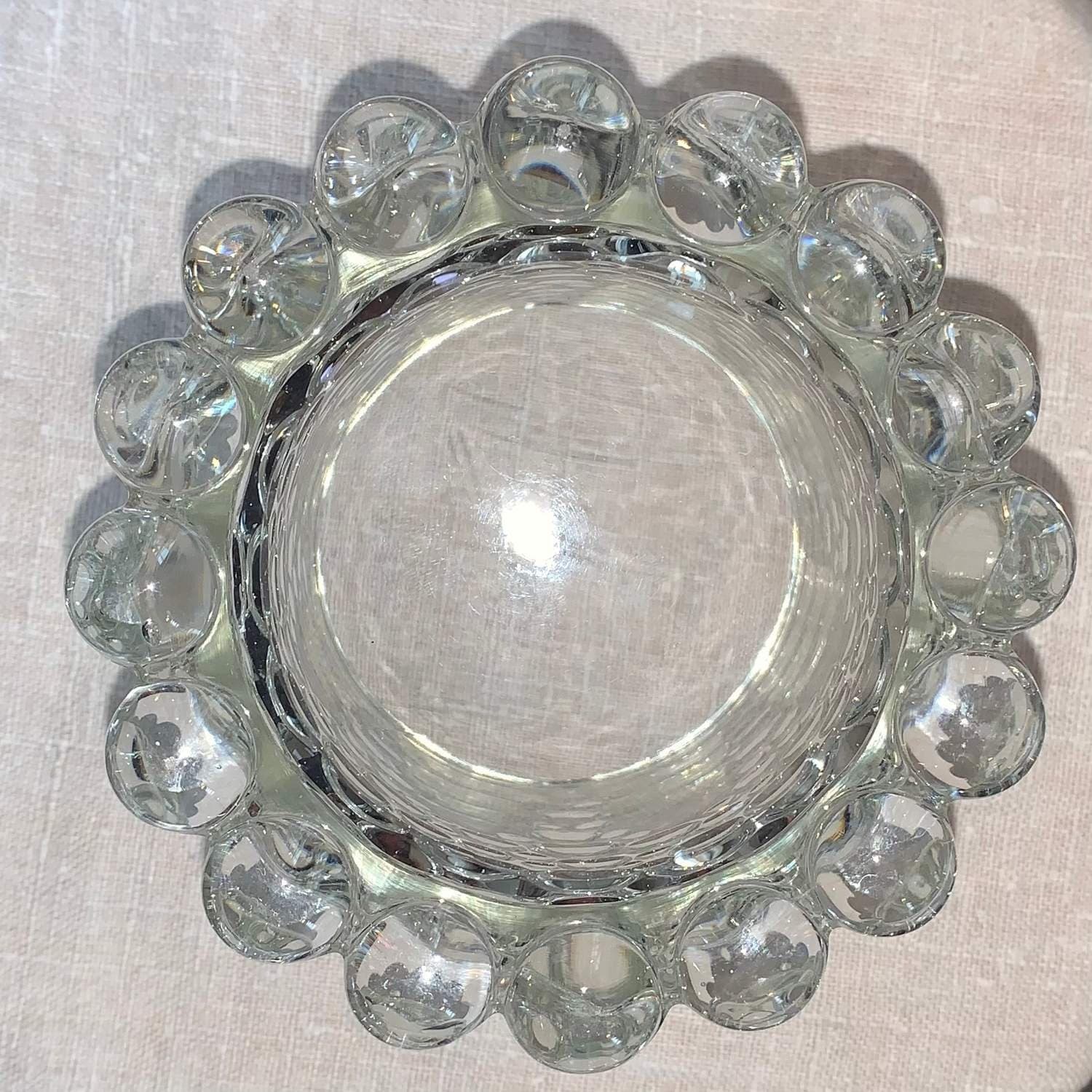 Glaskruka/Kruka/glasvas/vas i bubbligt glas
