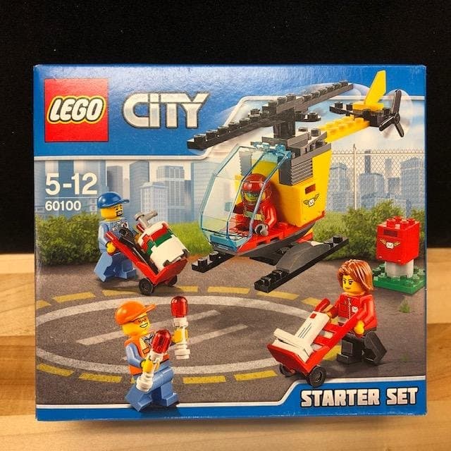 LEGO City 60100 "Flygplats startset" - från 2016, Oöppnad / förseglad!