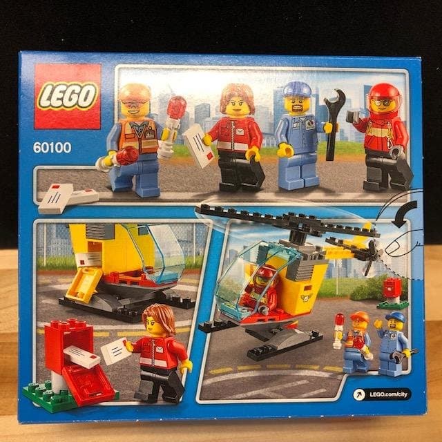 LEGO City 60100 "Flygplats startset" - från 2016, Oöppnad / förseglad!