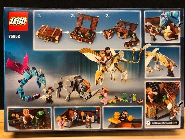 LEGO Harry Potter 75952 "Newts väska med magiska djur" - från 2018, oöppnad!