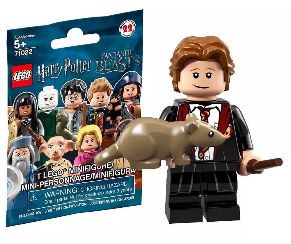 LEGO Harry Potter 71022 CMS Serie 1 "Ron Weasley" - från 2018, Ny / Oanvänd!