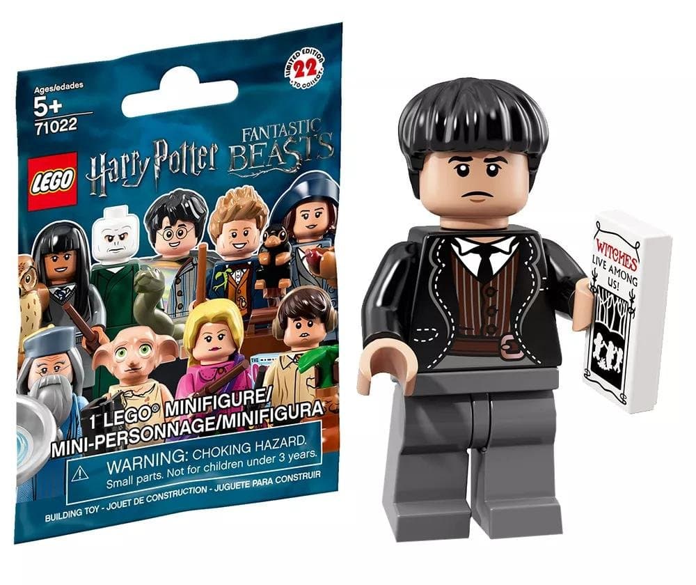 LEGO Harry Potter 71022 CMS Serie 1 "Credence Barebone" - från 2018, Ny/oanvänd!