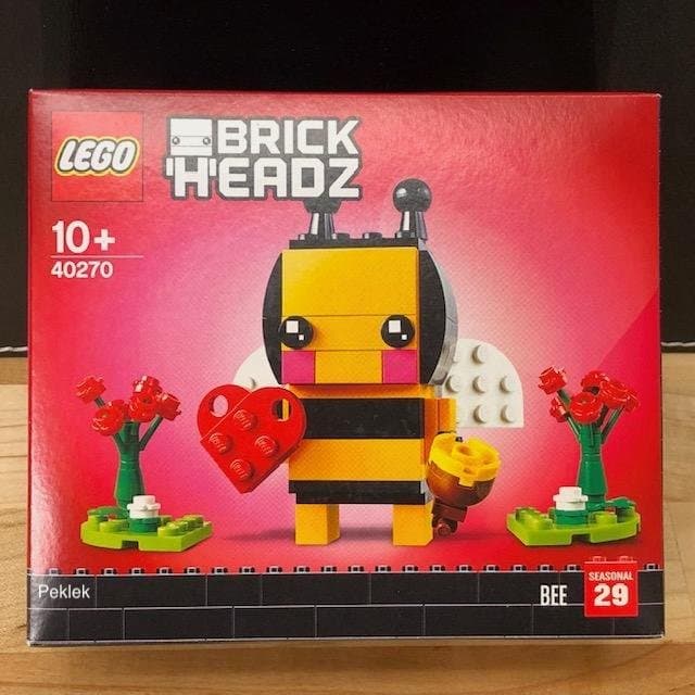LEGO BrickHeadz 40270 "Valentine's Bee" - från 2018, oöppnad!