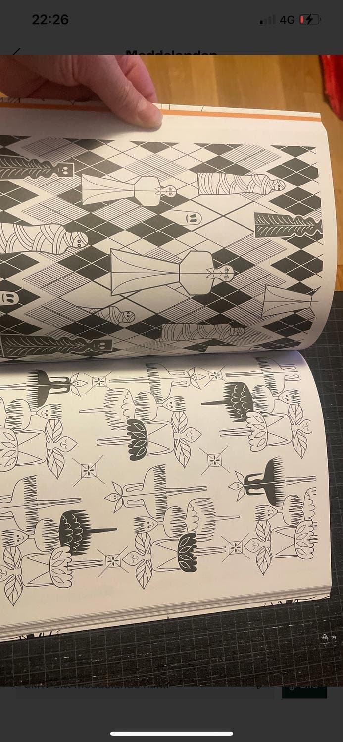 LATTJO Målarbok pysselbok
