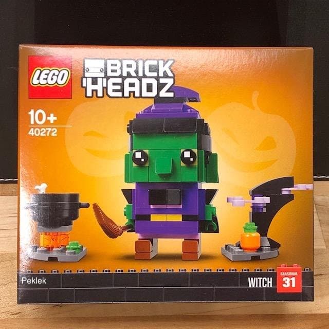 LEGO BrickHeadz 40272 "Halloween Witch" - från 2018, oöppnad!