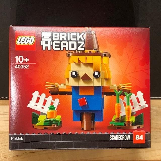 LEGO BrickHeadz 40352 "Thanksgiving fågelskrämma" - från 2018, oöppnad!