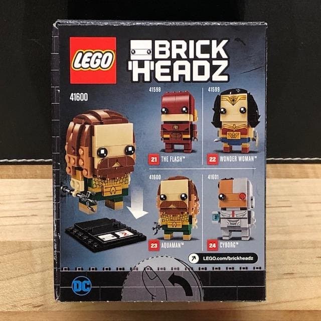 LEGO BrickHeadz 41600 "Aquaman" - från 2018, oöppnad!
