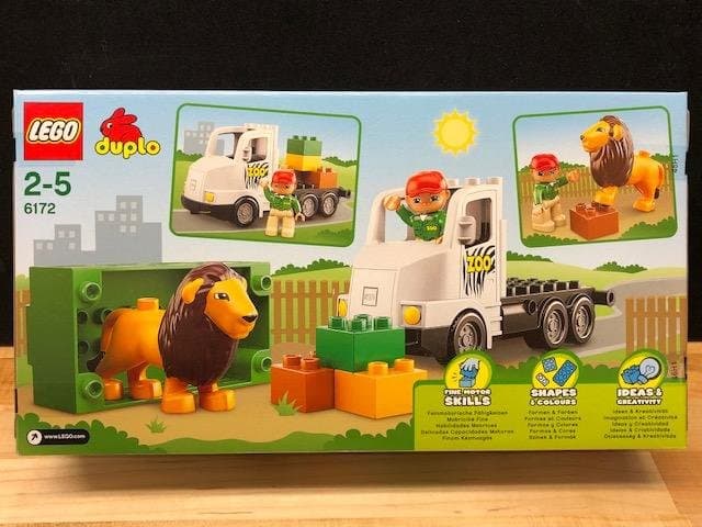 LEGO Duplo 6172 "Djurparkstransport" - raritet från 2012, oöppnad / förseglad!