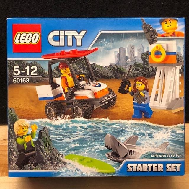 LEGO City 60163 "Kustbevakning startset" - från 2017, oöppnad / förseglad!