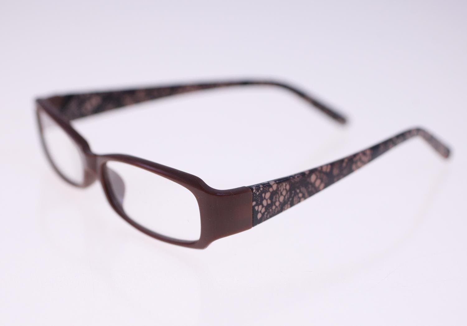 Vintage lightweight eyeglasses with prescription lenses-circa 00's-Weight 18g