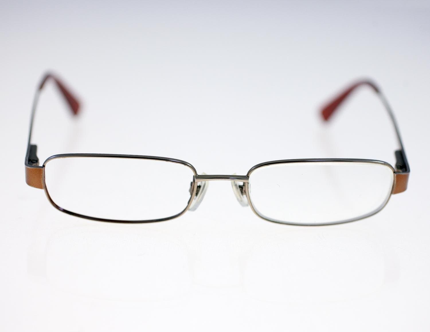 Specsavers unisex metal frame eyeglasses with prescription lens-circa 00s-18g