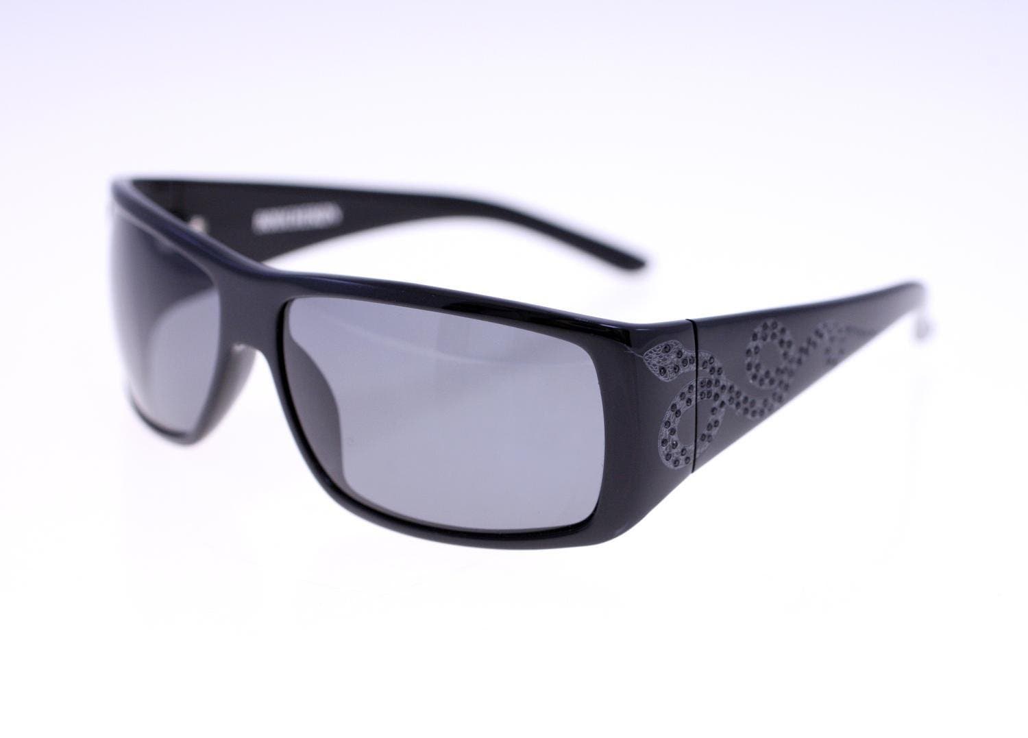 Boucheron 'TV Star' 807 unisex sunglasses with Swarovski crystals-NEW-1990s