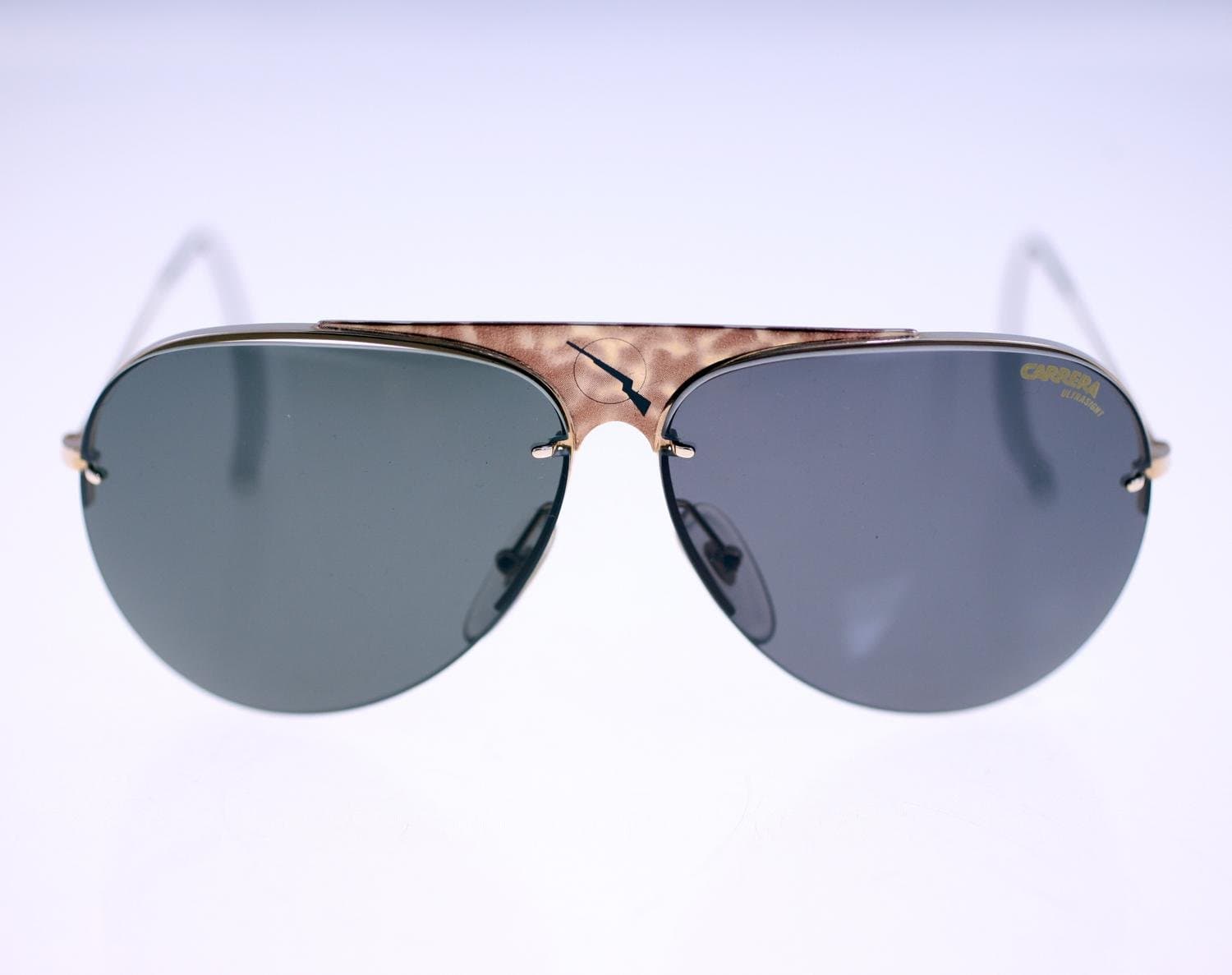 Carrera 5623 45 'Shooter' vintage pilot-style sunglasses for men-circa 1980s-30g