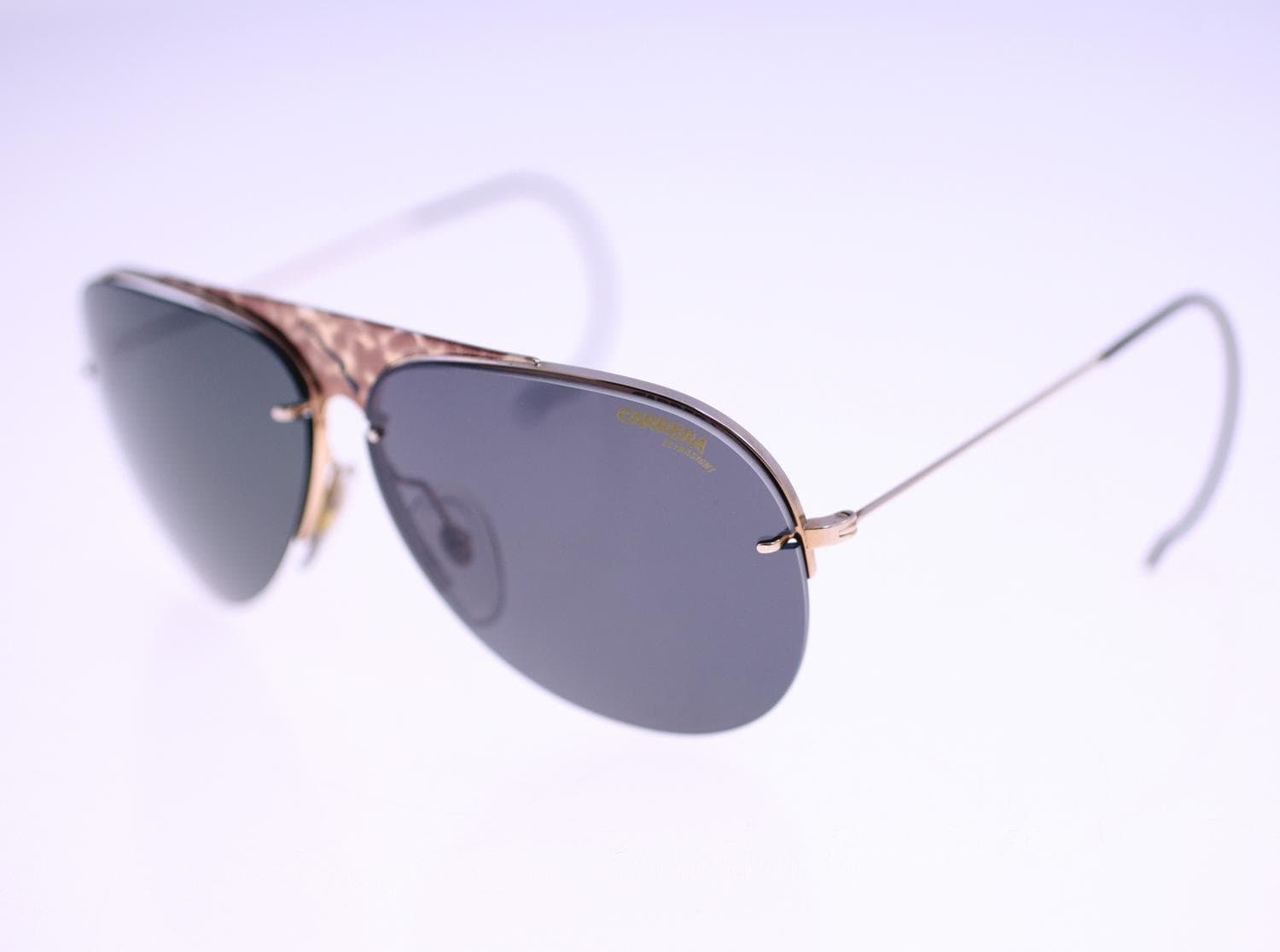 Carrera 5623 45 'Shooter' vintage pilot-style sunglasses for men-circa 1980s-30g