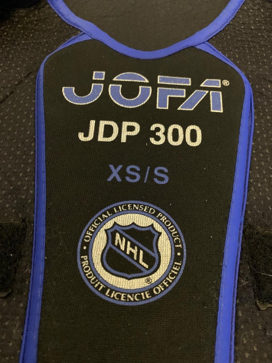 Jofa hockey axelskydd JDP 300 Storlek 150-160 XS/S ice hockey shoulder pads