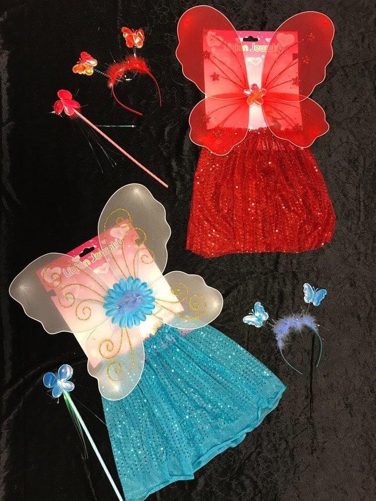 Barn Fjäril Kostym , Ängel Vingar med Kjol