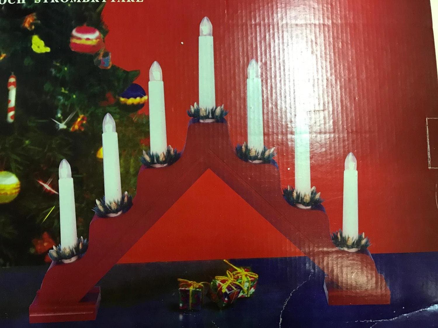 Jul fönsterljushållare