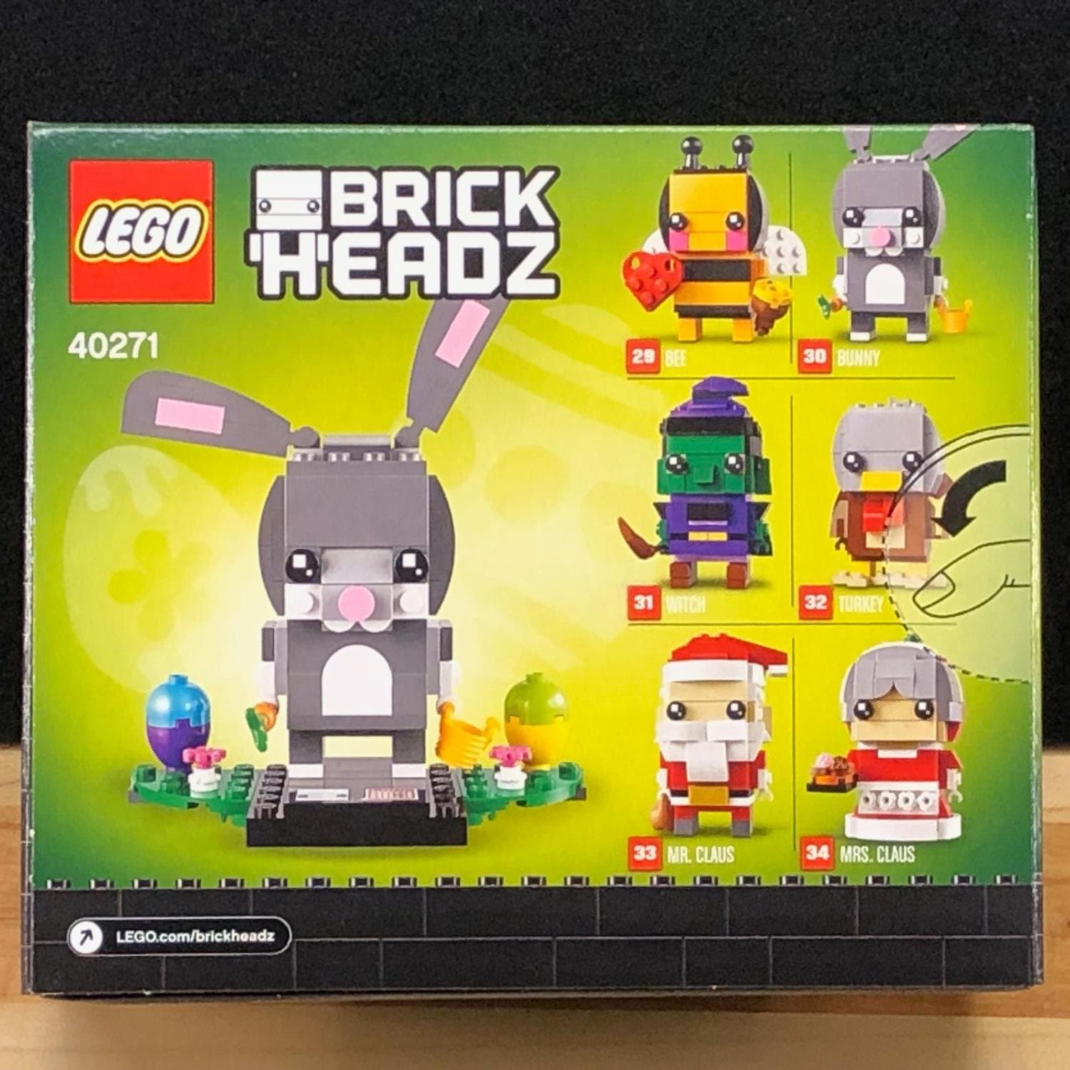 LEGO BrickHeadz /Påsk 40271 "Easter Bunny" - från 2018, oöppnad / förseglad!