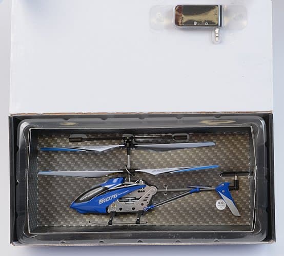 Radiostyrd Helikopter med inbyggd Gyro kontrolleras via smartphone