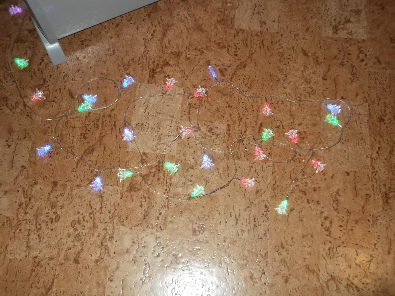 Ny Ljusslinga Julgranar 4m Blinkande Röd Grön Blå Julig Fin Mysig JUL stämning