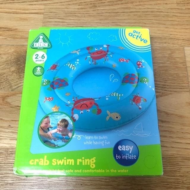 Crab Swim Ring from Early Learning Centre 2-6 Years - NEW