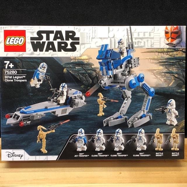 LEGO Star Wars 75280 "501st Legion Clone Troopers" - från 2020, oöppnad!