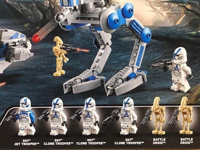LEGO Star Wars 75280 "501st Legion Clone Troopers" - från 2020, oöppnad!