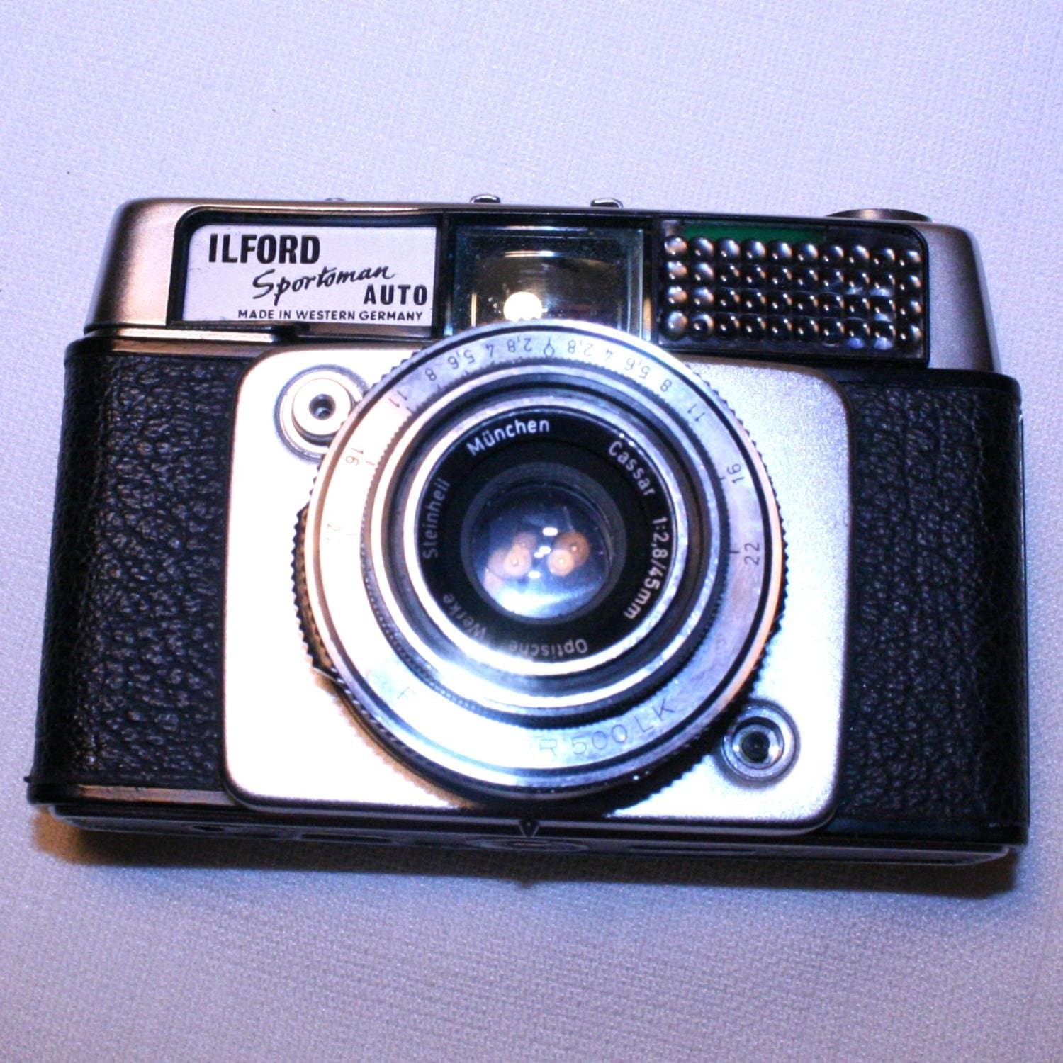 Ilford Sportsman Auto med Steinheil Cassar 45mm f/2.8