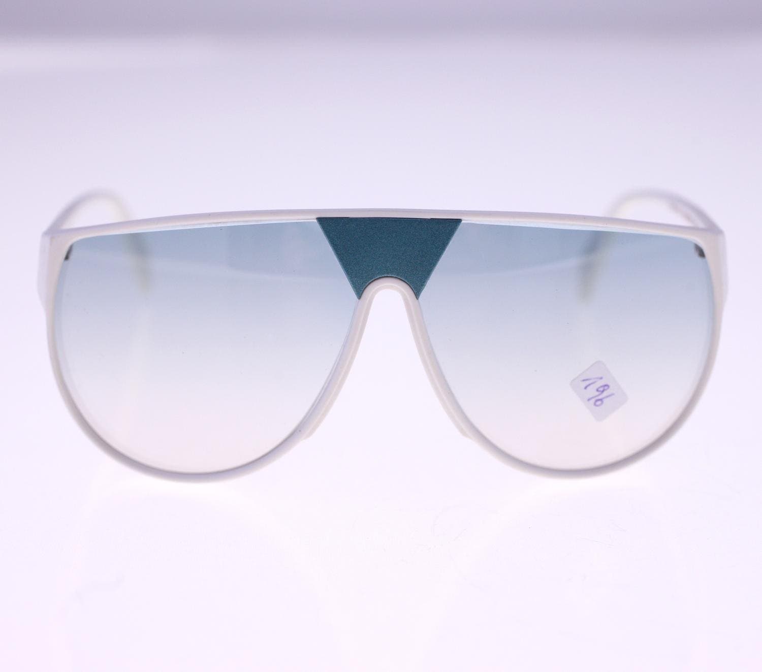 Rodenstock 'Supersonic' 3063 unisex vintage white pilot-style sunglasses-30g