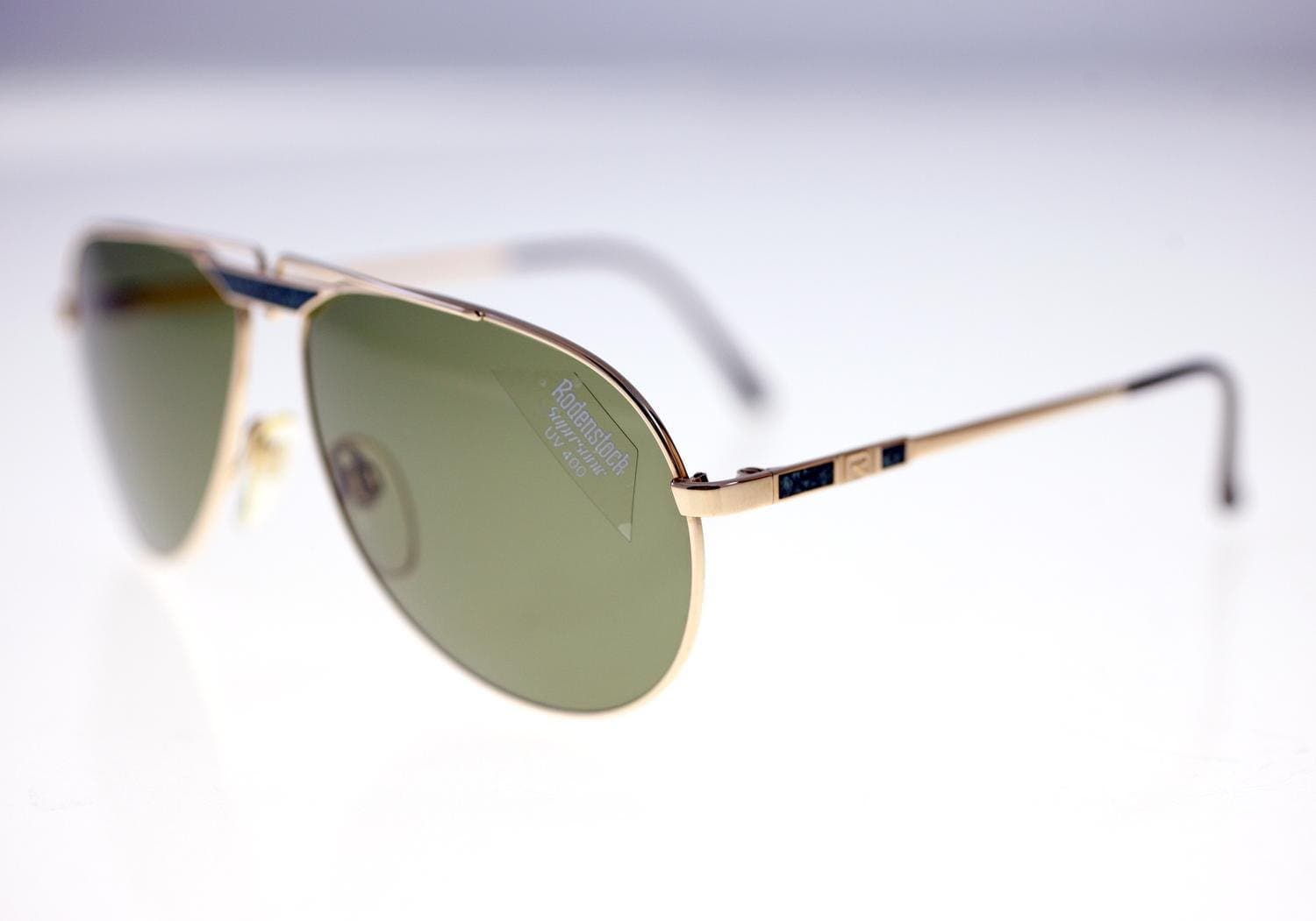 Rodenstock 'Supersonic' 1772 GP B unisex vintage pilot-style sunglasses-circa80s