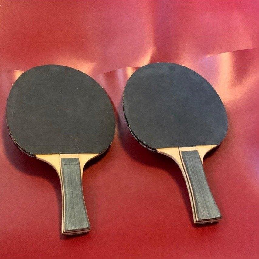 Ett par Stiga Flex Attitude bordtennis racket table tennis