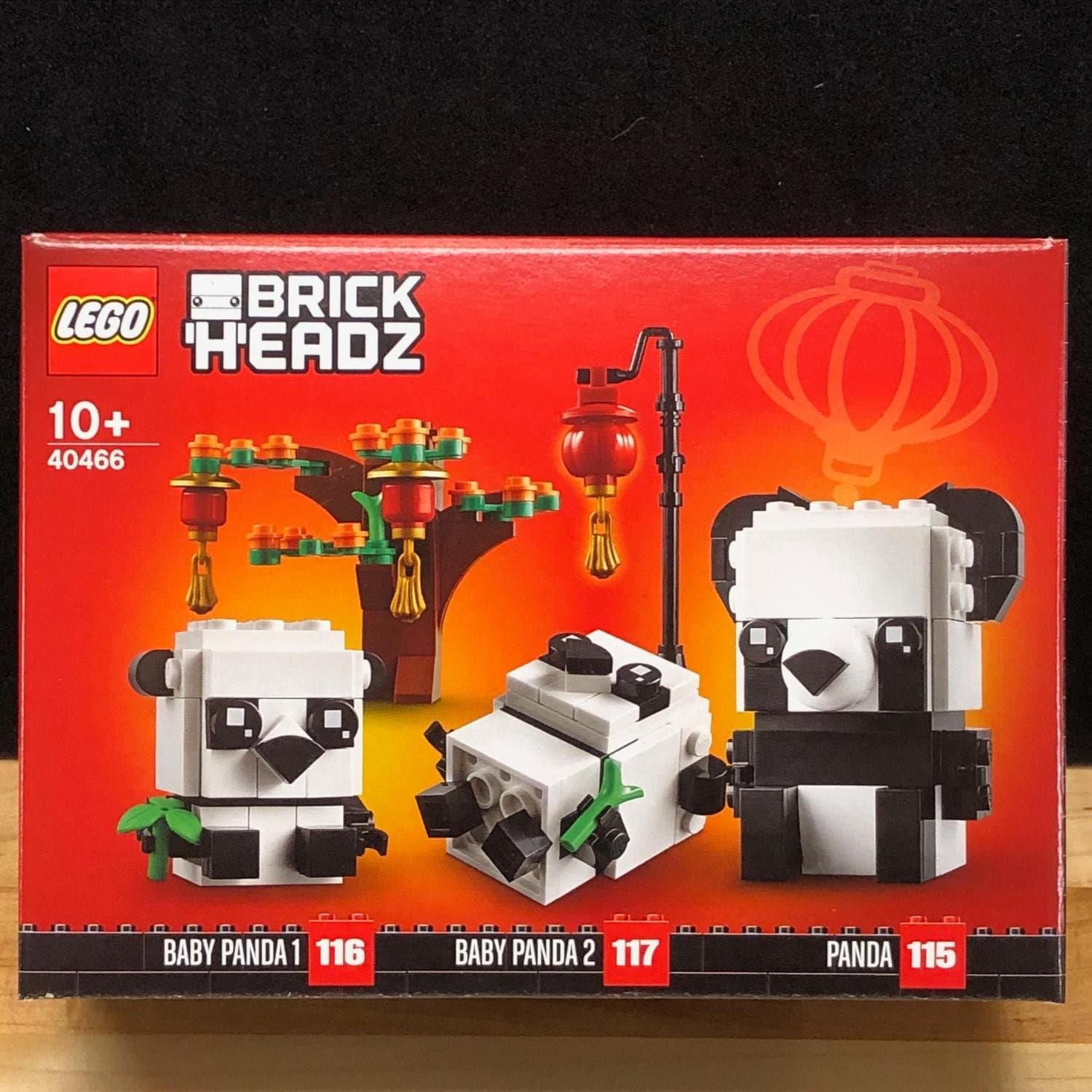 LEGO BrickHeadz 40466 "Kinesisk nyår och pandor" - från 2021, Oöppnad!