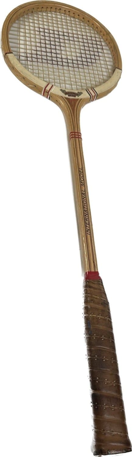 Vintage Dunlop Maxply Port Squashracket International Model i trä racquet