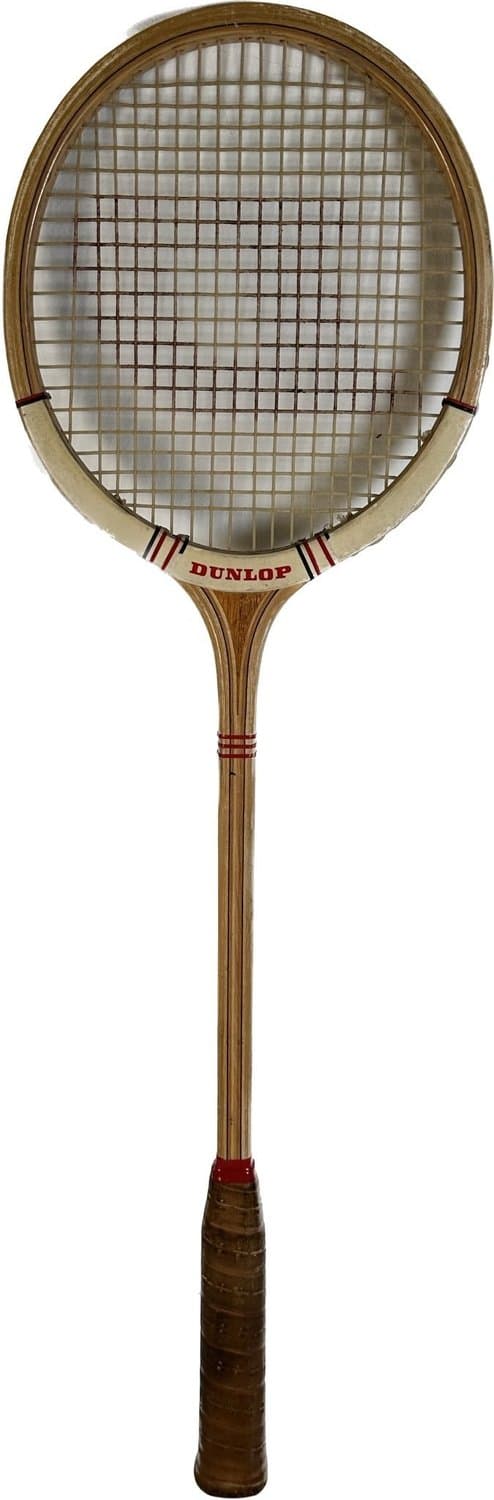 Vintage Dunlop Maxply Port Squashracket International Model i trä racquet