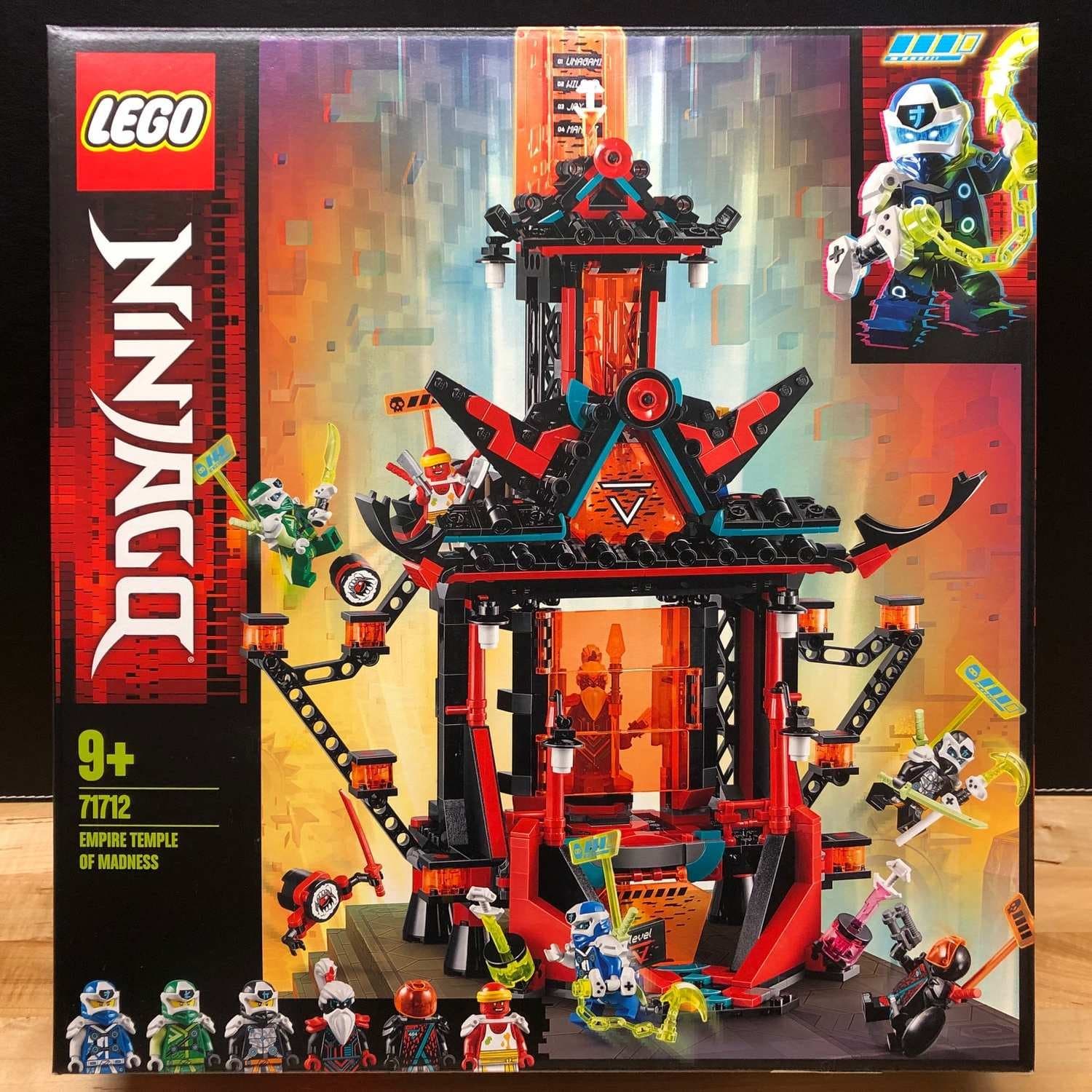 LEGO Ninjago 71712 "Vansinnets kejsartempel" - från 2020, oöppnad / förseglad!!