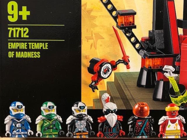 LEGO Ninjago 71712 "Vansinnets kejsartempel" - från 2020, oöppnad / förseglad!!