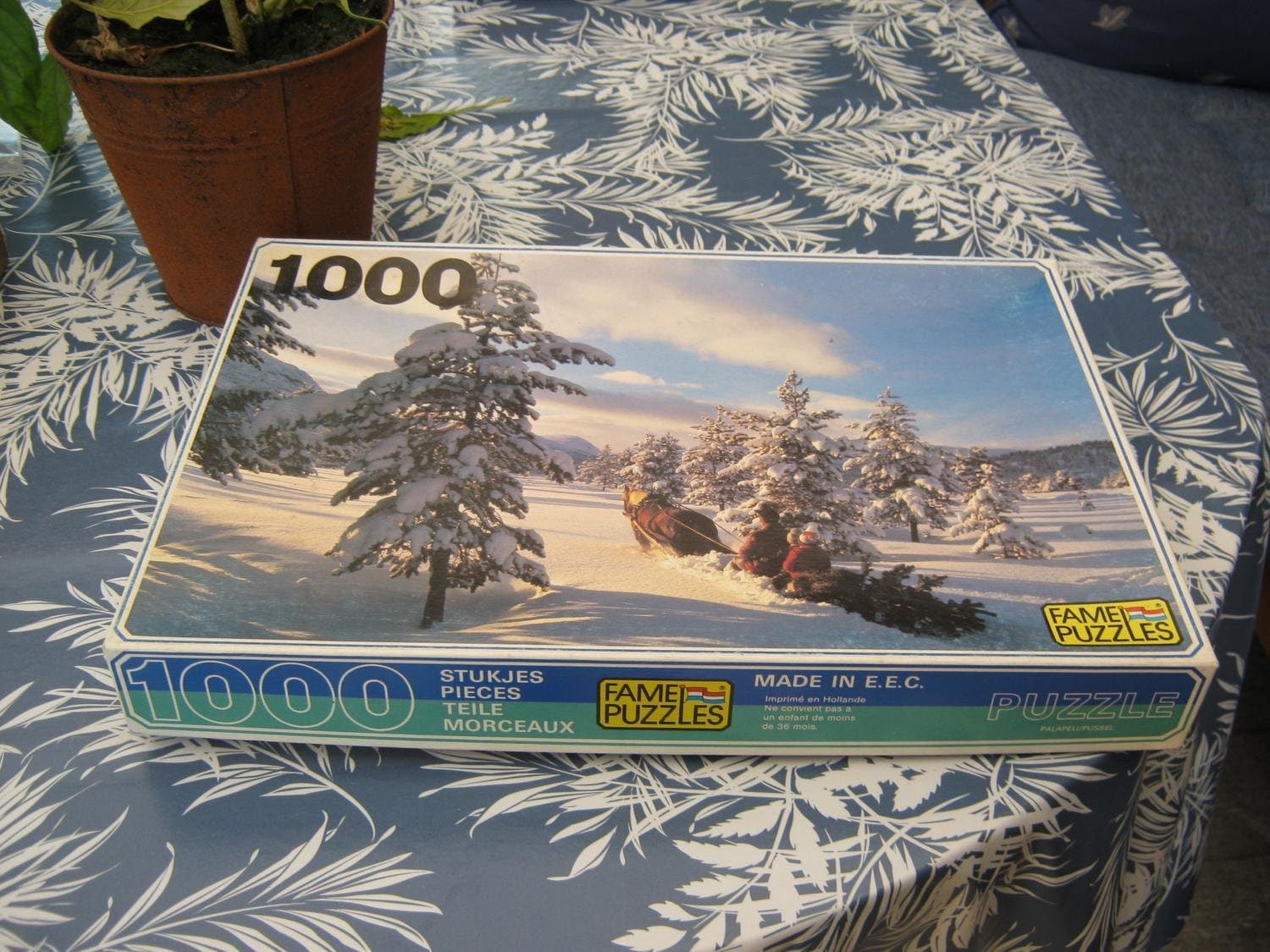 Pussel - Lappland 1000 bitar 68,5 x 49 cm