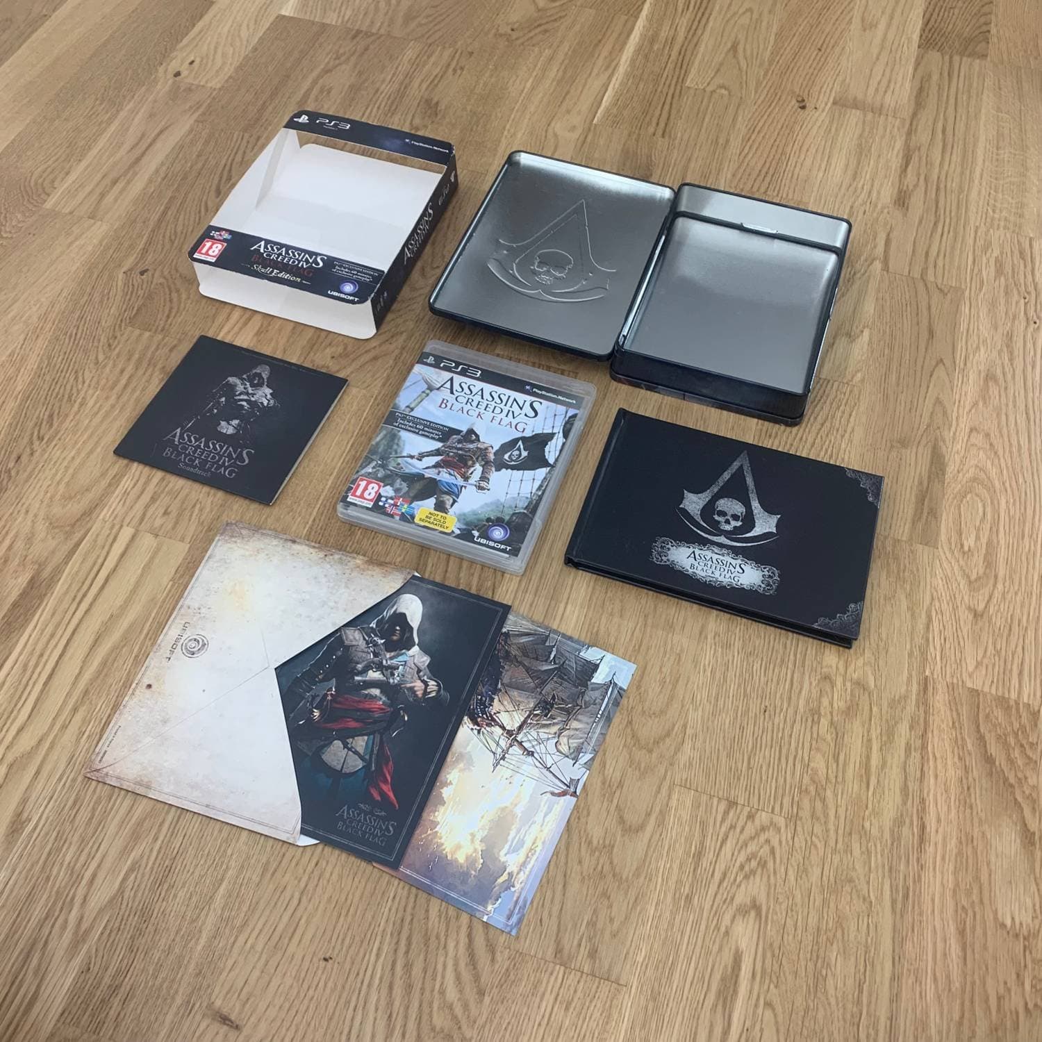 Assassin's Creed IV Black Flag (Skull Edition, Nordisk utgåva) - Playstation 3