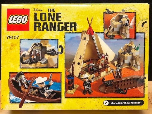 LEGO The Lone Ranger 79107 "Comanche Camp" - från 2013, oöppnad!