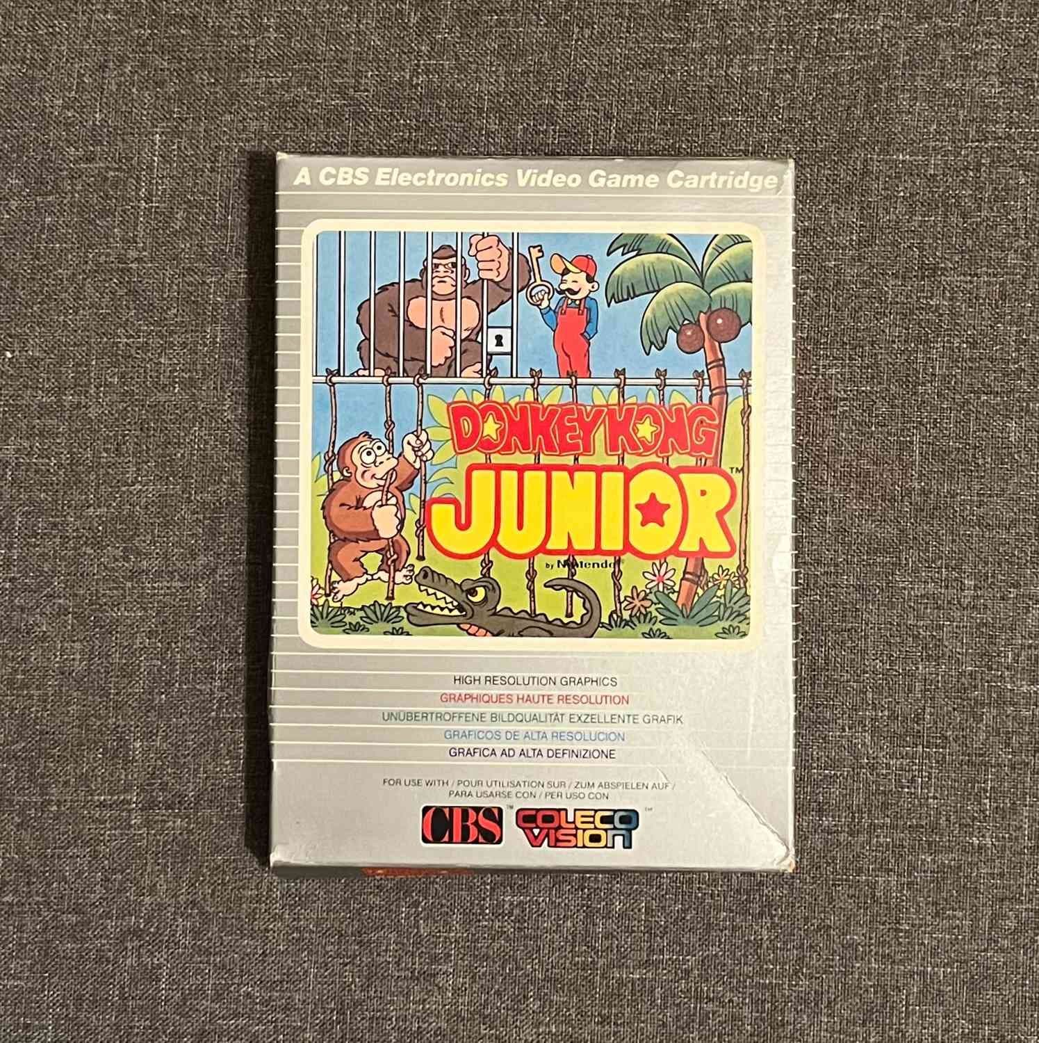 Donkey Kong Junior till Collecovision! (CIB)