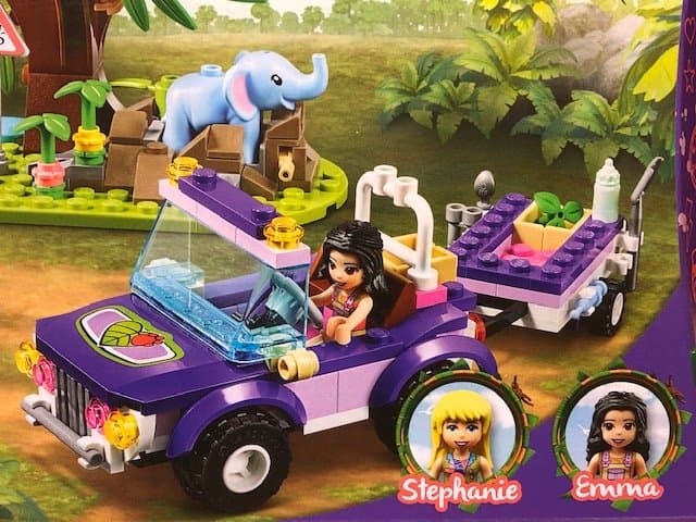 LEGO Friends 41421 "Djungelräddning med elefantunge" - från 2020, oöppnad!