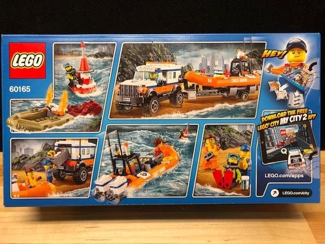 LEGO City 60165 "Fyrhjulsdrivet utryckningsfordon" - från 2017, oöppnad!